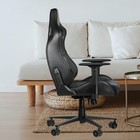 1 Pair Black PU Arm Rest Cushion Pads for Office Chair Replacement Parts