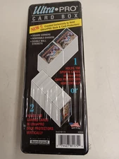 Ultra Pro 4 Compartment Storage Box For Gaming  OR SPORTS Cards