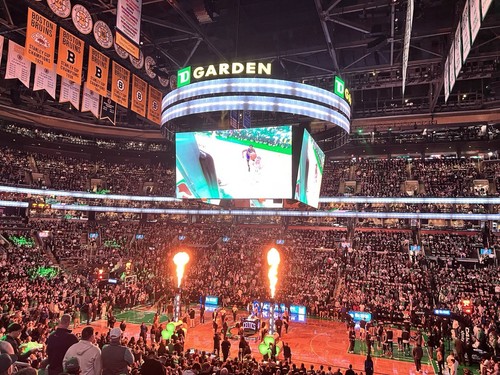 BOSTON CELTICS Basketball 2025 Game Poster  (17x11) Pritchard/White/Porzingis - Picture 3 of 3