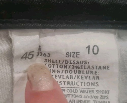 Draggin Motorcycle Jeans Womens Size 10 (fits AU 6-8). Kevlar Protective Padding - Picture 6 of 17