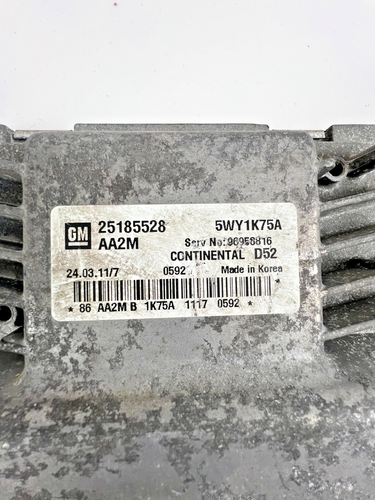 ENGINE CONTROL MODULE ECU 25185528 FITS CHEVROLET SPARK 2012 - Bild 5 von 5