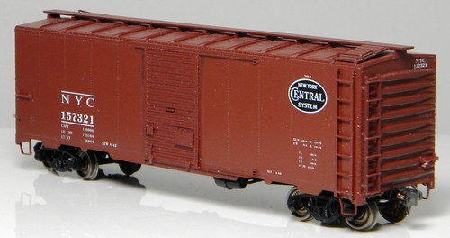 HO 40' Single Door Boxcar New York Central #157321 - Foto 3 di 4