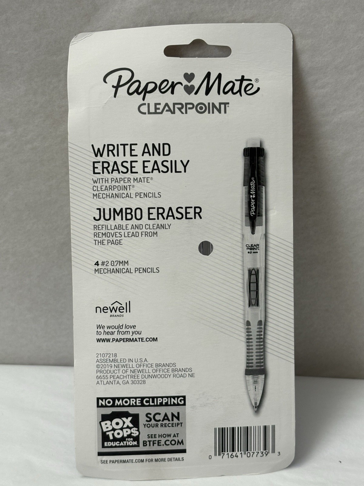 New Paper Mate Clearpoint 0.7mm Mechanical Pencils 4 Pack Assorted Colors (M11)