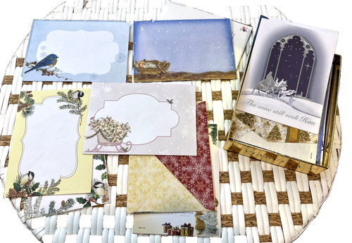 Lote de 40 Tarjetas de Navidad de Lujo con Sobres a Juego - Diseños Surtidos - Imagen 2 de 6