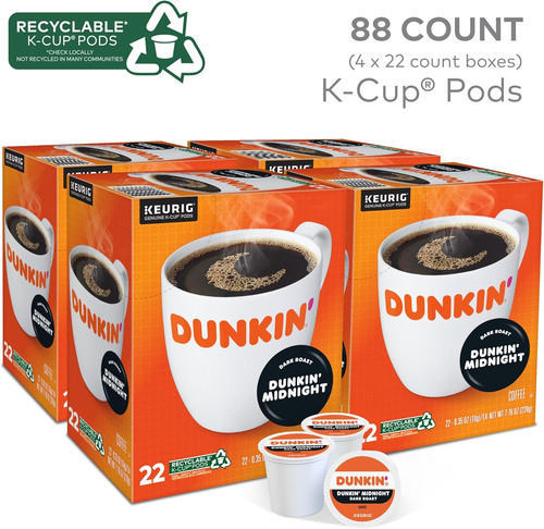 ® Single-Serve Kaffee K-Cup® Pods, Dark Roast, Kiste mit 88 K-Cup Pods - Bild 2 von 7