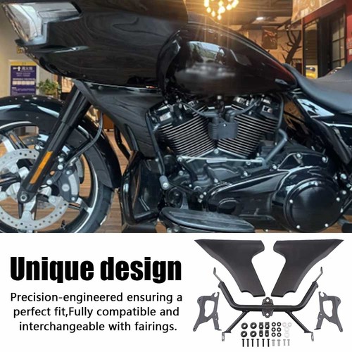 Soporte de panel de carenado delantero con soporte para Harley CVO Road Glide FLTRX 2023 2024 - Imagen 21 de 24