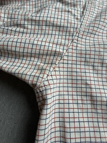 Cinch FR Mens S White Check WRX Button Down Long Sleeve Shirt HCR 2 2112 Work - Picture 4 of 13