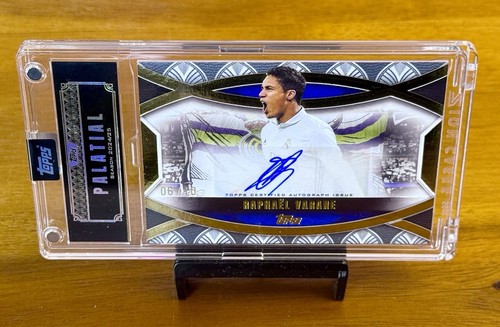 Raphael Varane Autogramm /10 🇫🇷 Real Madrid - topps Palatial 🔥 No 1/1