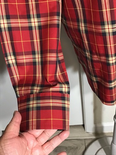 CABELA’S HEMD KARIERT LANGARM KNOPFLEISTE KRAGEN 100% BAUMWOLLE Gr. L MEHRFARBIG - Bild 4 von 13