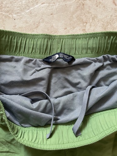 The North Face Men's Lined Running Shorts Green Track Race Trail Medium Bottoms - Picture 7 of 15