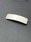 Vintage 925 Sterling Silver  Hair Barrette Clip