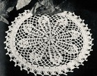 Vintage Crochet Pattern Small Round Doily #229