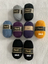 OPAL® UNI Solid Color Sock Yarn Superwash 4-ply 100g/465yd .. You Choose ..