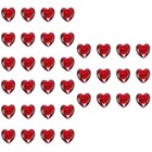 3 Count Valentinstag- Herz Bubeln Geformte Glasverzierungen