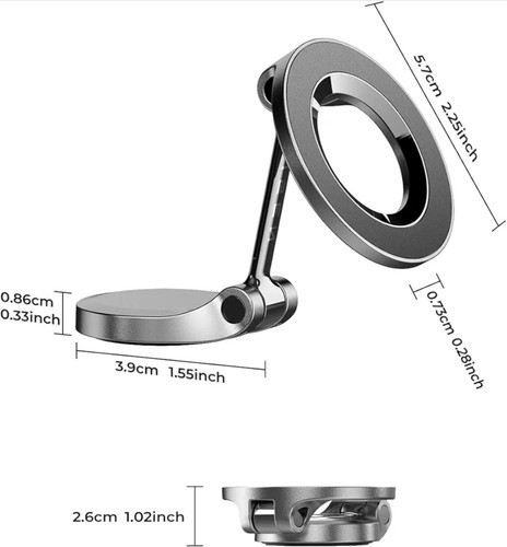 LISEN for iPhone 17 Pro Max MagSafe Car Mount, Ultra Magnetic Phone Holder for - Picture 2 of 8