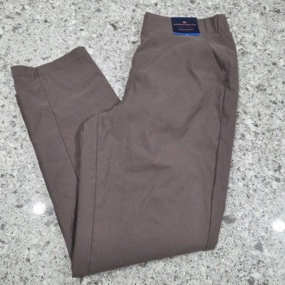 Modern Ambition Ladies' Travel Pant, Brown, Large, 28'' Inseam NEW