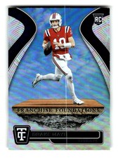 2024 Panini Certified #16 Drake Maye Patriots Franchise Foundations Mirror