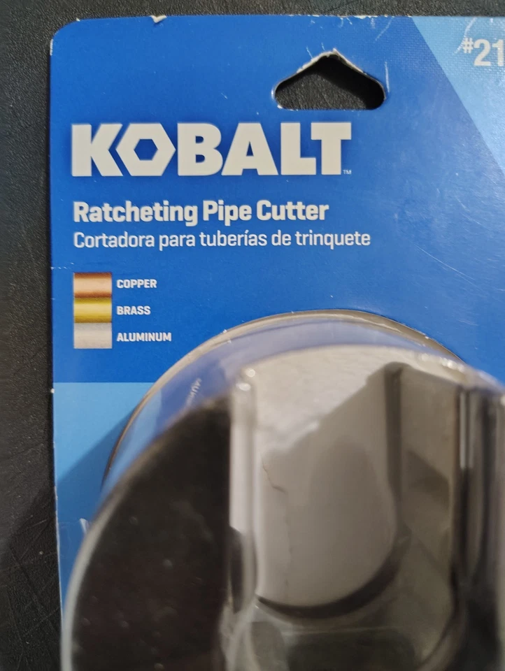 2 KOBALT ratcheting Pipe Cutter (Copper, Brass And Aluminum) New 2146939 - Image 4 of 4