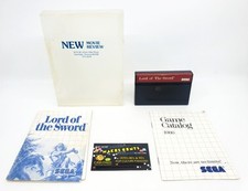 Lord of the Sword (Sega Master System, SMS, 1988) Vintage RPG Video Game