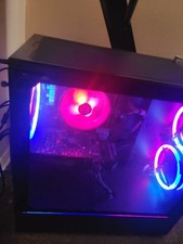 CyberPowerPC - Gaming Desktop - AMD Ryzen 5 3600 - 8GB RAM - AMD Radeon RX 580