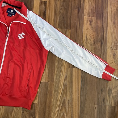 Rocawear Classic Men’s 2XL Red White Full Zip Track Jacket Y2K Hip Hop Retro - Picture 8 of 8
