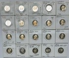 20 Proof Jefferson Nickels-1970-2005!