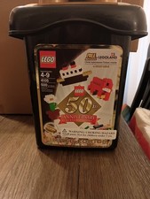 NEW LEGO Limited Edition 50th Anniversary 4105 500 Piece 8 Gold Bricks*SEE PICS*