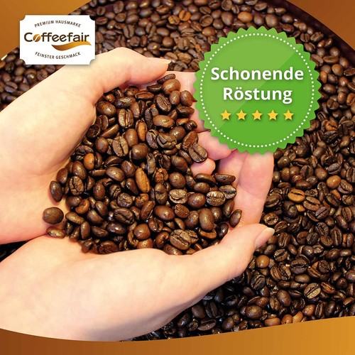 Coffeefair Cafe Creme Weihnachtsedition - 500g Kaffeebohnen Barista Qualität - Bild 2 von 6