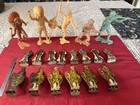 Marx 6” Native American Indian Japanese Russian Tin Litho Soldier Lot Of 19