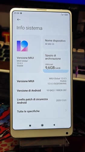 Xiaomi Mi Mix 2S - 64GB - Bianco Ceramica Ottime Condizioni Dual SIM - Imagen 2 de 15