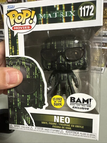 Funko Pop! Vinyl: The Matrix - Neo (Glows in the Dark) - Books A Million...