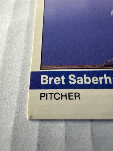 Actualización Fleer 1984 - Bret Saberhagen #U-103 (RC) - Imagen 3 de 20