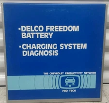 Chevrolet Pro Tech Dealership Training Laserdisc Delco Freedom Battery &