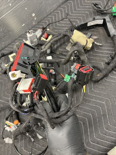 2016 RAM 1500 DASH DASHBOARD INSTRUMENT PANEL WIRE WIRING HARNESS p68261425aa - Picture 10 of 22