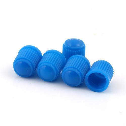 100-Pack Lot Blue Plastic Valve Stem Caps Covers Wheel Tire Air Car/Motorcycle - Picture 9 of 9