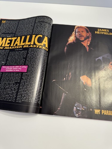 Hit Parader Magazine December 1994 Pearl Jam Special Edition, Metallica, GNR - Picture 16 of 20