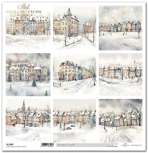 11.8" x 12.1" scrapbooking sheets - sets of 10 sheets in various designs - Picture 90 of 132
