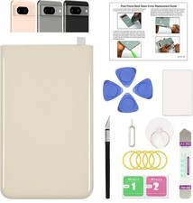 Compatible with Pixel 8 Lower Back Glass Replacement Rear Glass Cover for Pixel