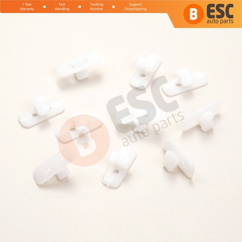 10X Body Moulding Trim Clip Clamp A0069887478 for Mercedes E Clas W124 S124 C124 - Picture 2 of 7