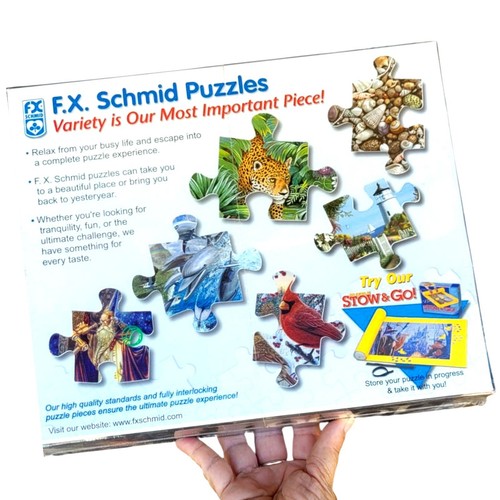Santa Fe Super Chief Jigsaw Puzzle 1000 Pcs FX/Schmid NIB Train Locomotive New - Picture 3 of 5