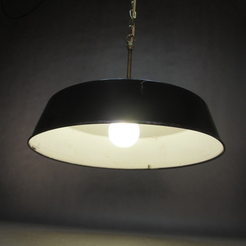 SIEMENS Emaille Lampe XXL Art Deco Lampe Retro Werkstattlampe Antike Fabriklampe - Bild 4 von 20