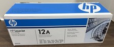 Genuine HP LaserJet 12A Q2612A Black Toner Print Cartridge Sealed OEM New