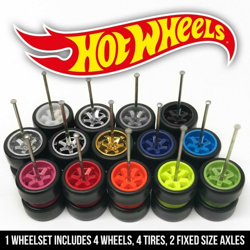 Juego de llantas llantas de 6 radios Volk Rays escala 1/64 TE37 para Hot - Imagen 16 de 37