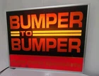 Rare Vintage  25"x20"  Bumper To Bumper Auto Parts Store Light Up Sign