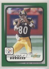 2001 Score Plaxico Burress #169