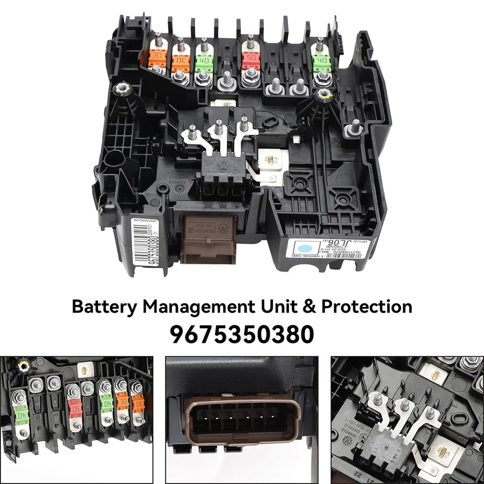 9675350280 ECU Control Module Unit Battery Manager BPGA For C4 Grand Picasso II - Image 4 of 4