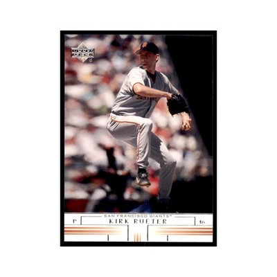 2002 Upper Deck Kirk Rueter Baseball Cards #680