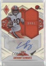 2021 Panini Phoenix RPS Rookie Dual Jersey 90/149 Anthony Schwartz Auto 0z9n