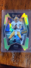 2021 Panini Select Yellow Green Premier Prizm Brett Favre # 135 NM/MINT