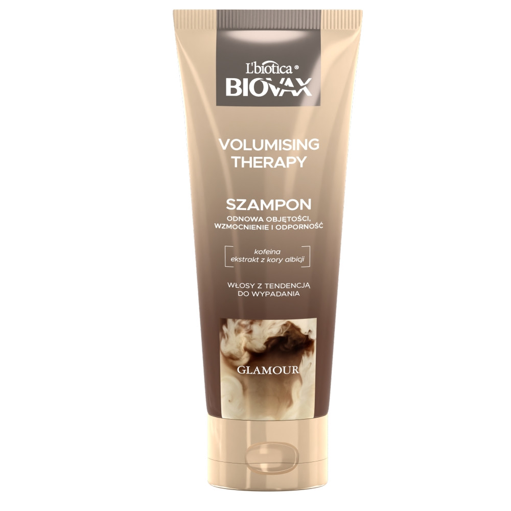 5900116090467 BIOVAX Glamour для придания объема, шампунь для волос с кофеином в 200 метрах